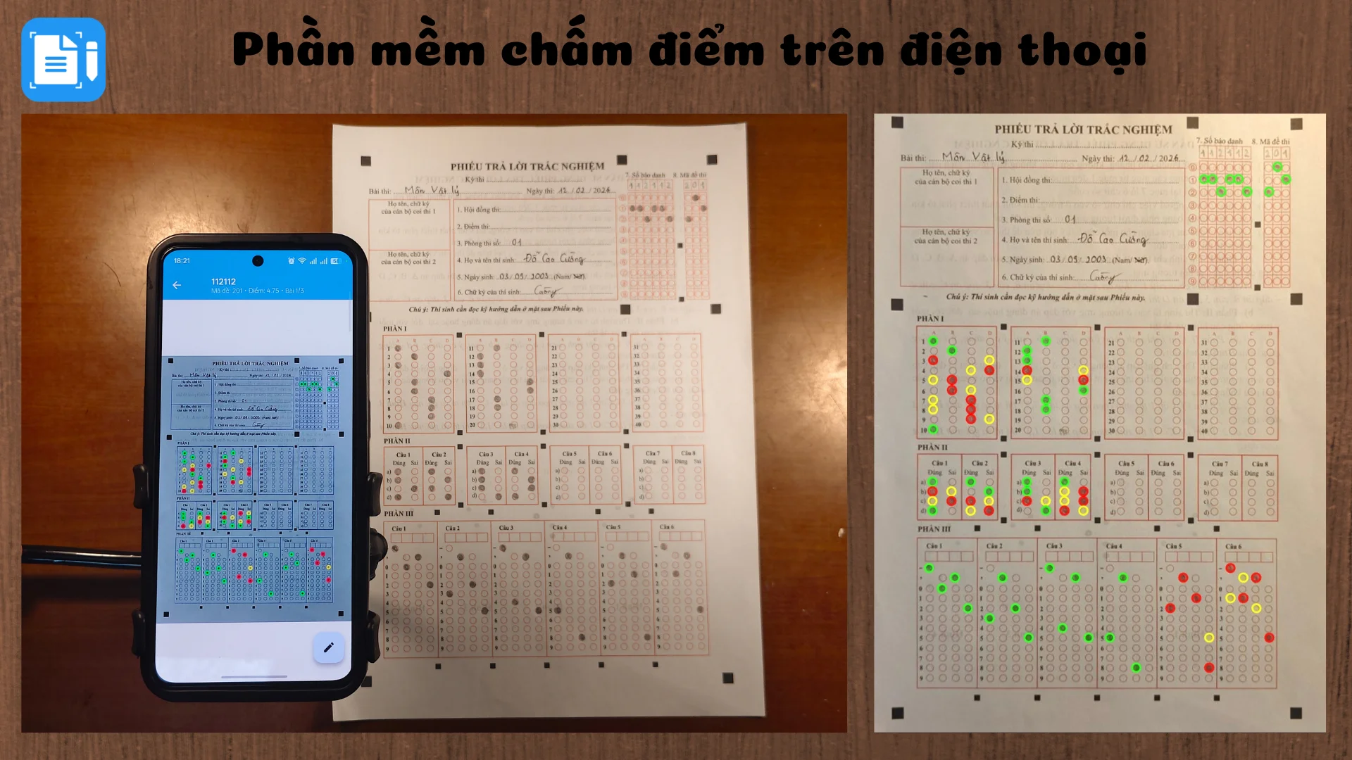 Nhấp đúp (Double click) để phóng to toàn màn hình Biến điện thoại của bạn